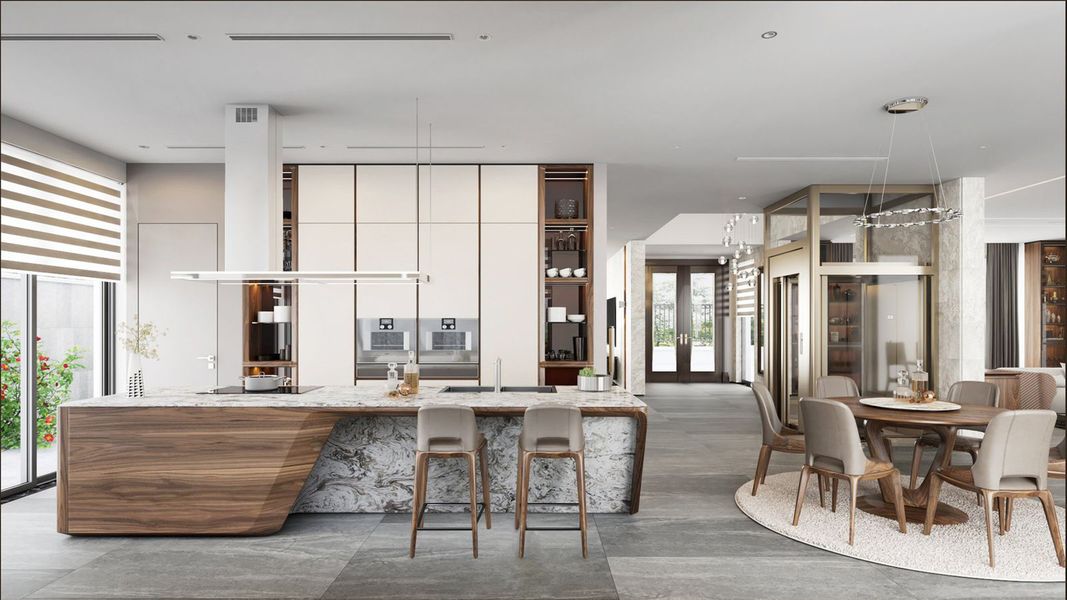 BÀN BẾP, VÁCH BẾP, ĐẢO BẾP